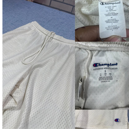 Champion® Cream Authentic Athleticwear Shorts-S