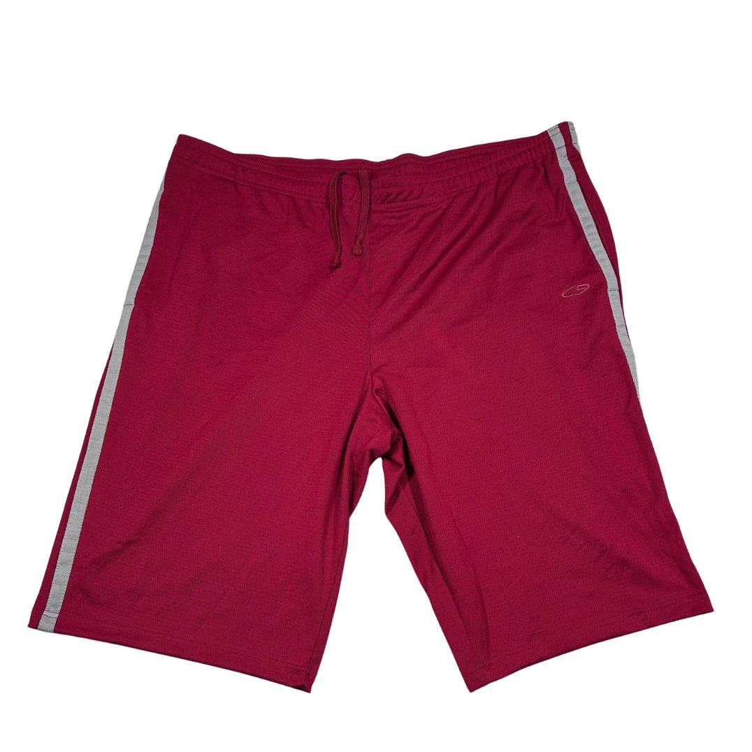 Champion® Maroon Shorts Side Stripe-XXL