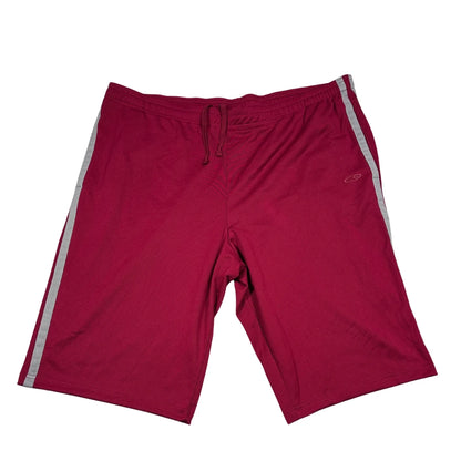 Champion® Maroon Shorts Side Stripe-XXL