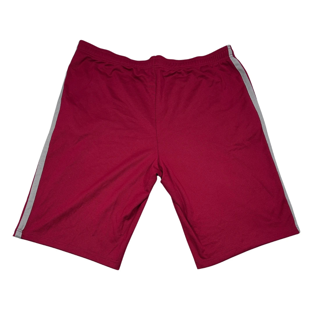Champion® Maroon Shorts Side Stripe-XXL
