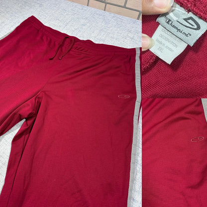 Champion® Maroon Shorts Side Stripe-XXL