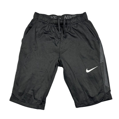 Nike® Black Dri-Fit Shorts Side Stripe-YXL