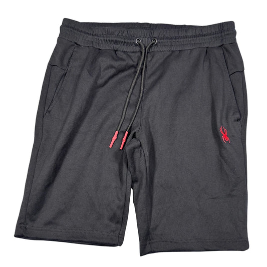Spyder® Black Active Shorts-L