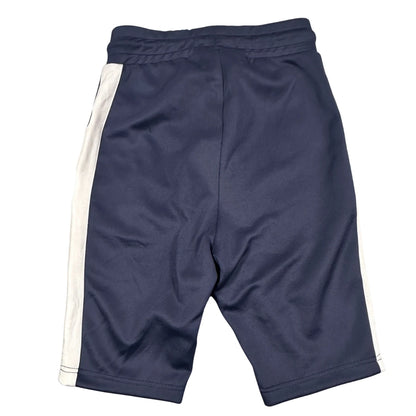 SikSilk® Navy Shorts Side Stripe-XS