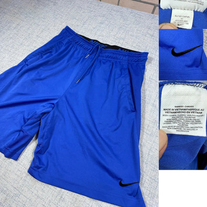 Nike® Royal Blue Dri-Fit Shorts-M