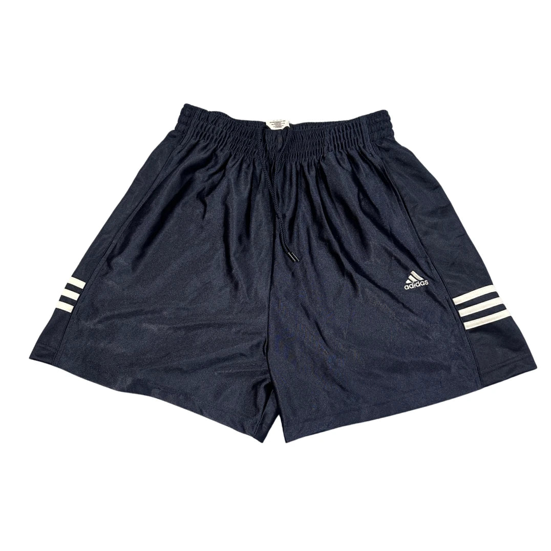 Adidas Blue Men's 3-Stripes Shorts-M Men Bottom