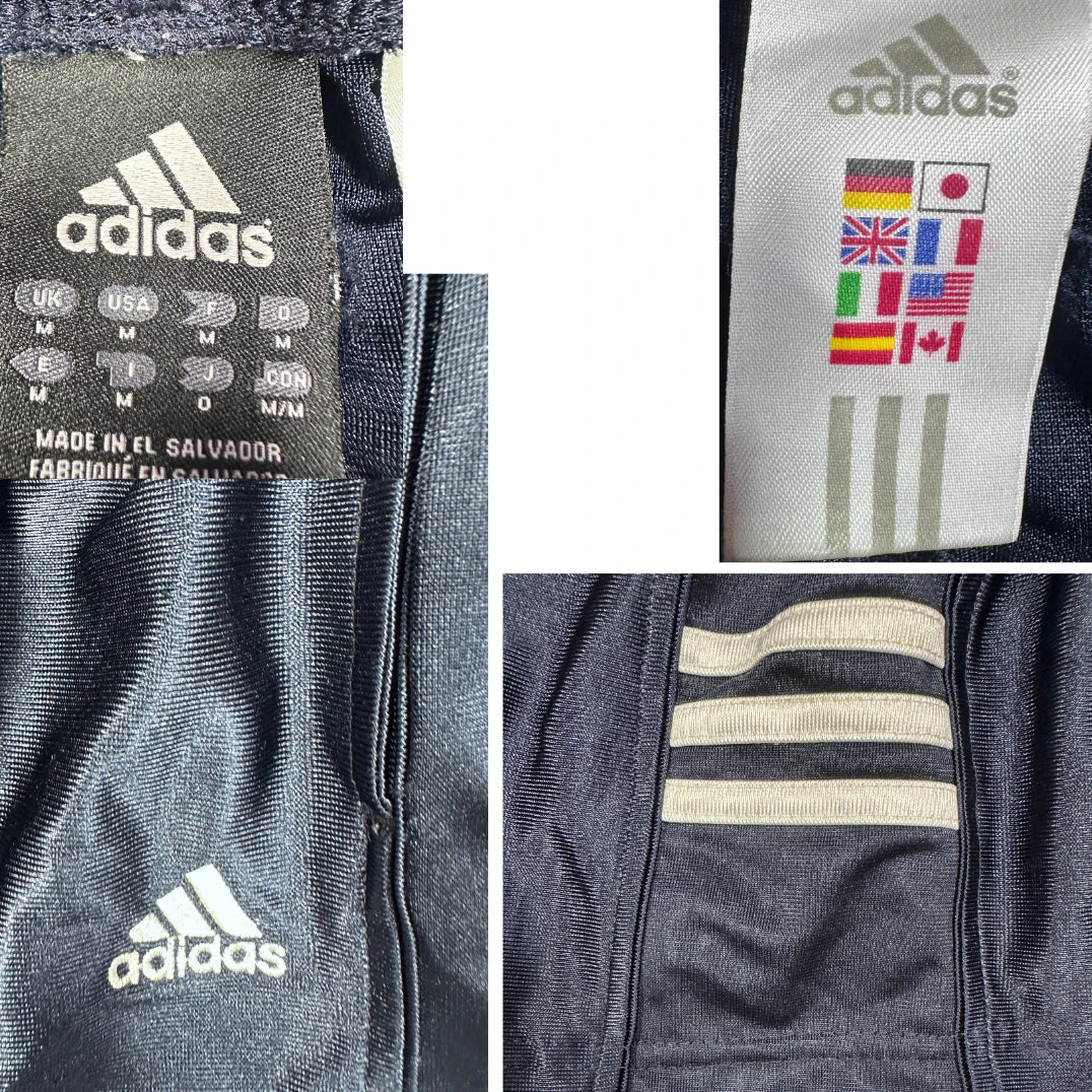 Adidas Blue Men's 3-Stripes Shorts-M Men Bottom