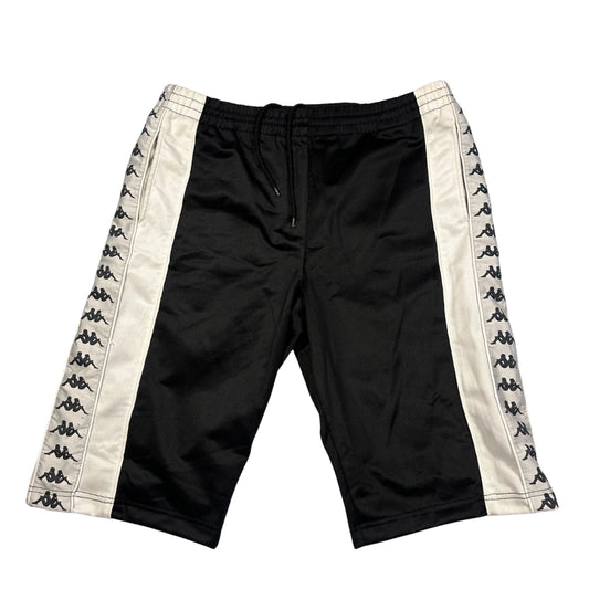 Kappa Black Men's Tape Shorts-L Men Bottom