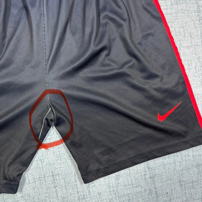Unbranded Navy Red Football Shorts Side Panel Number 11-S