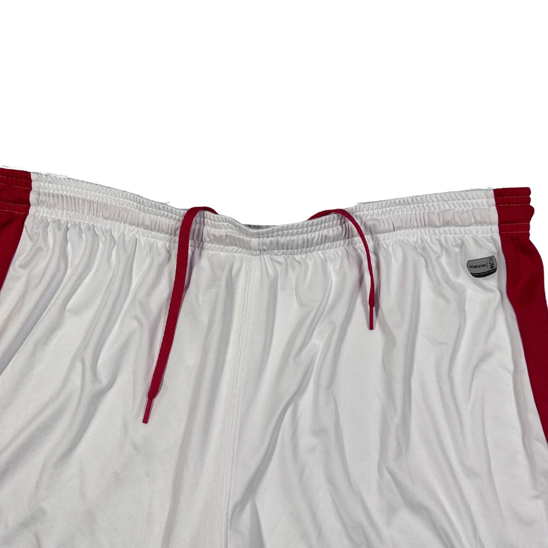 Macron White Men's Side Panels-3XL Men Bottom