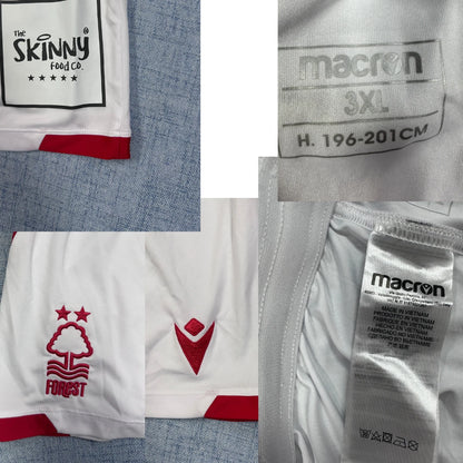 Macron White Men's Side Panels-3XL Men Bottom