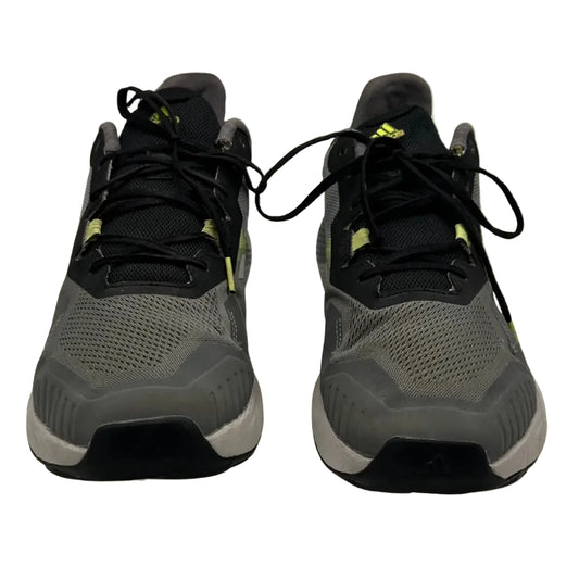 Adidas TRAXION Running / Training Shoes – Grey/Black – Size 46 (US 12)