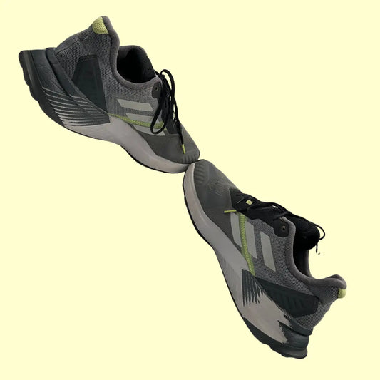 Adidas TRAXION Running / Training Shoes – Grey/Black – Size 46 (US 12)