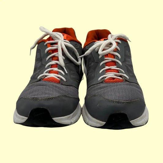 Nike Downshifter Running Shoes – Grey/Orange – Size 47.5 (US 13)