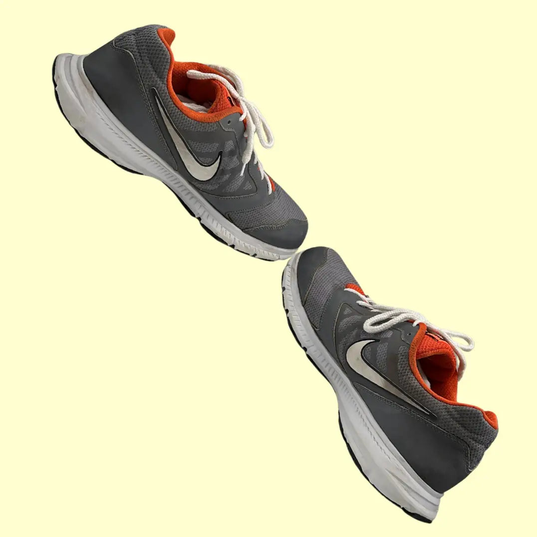 Nike Downshifter Running Shoes – Grey/Orange – Size 47.5 (US 13)