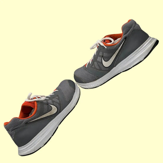 Nike Downshifter Running Shoes – Grey/Orange – Size 47.5 (US 13)
