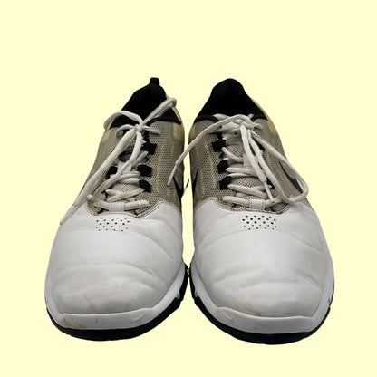 Nike Air Precision II (W) Basketball Shoes – White/Beige – Size 47.5 (US 13W)