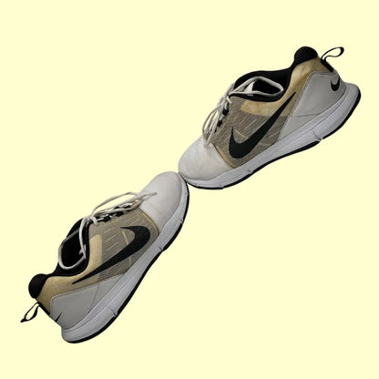 Nike Air Precision II (W) Basketball Shoes – White/Beige – Size 47.5 (US 13W)