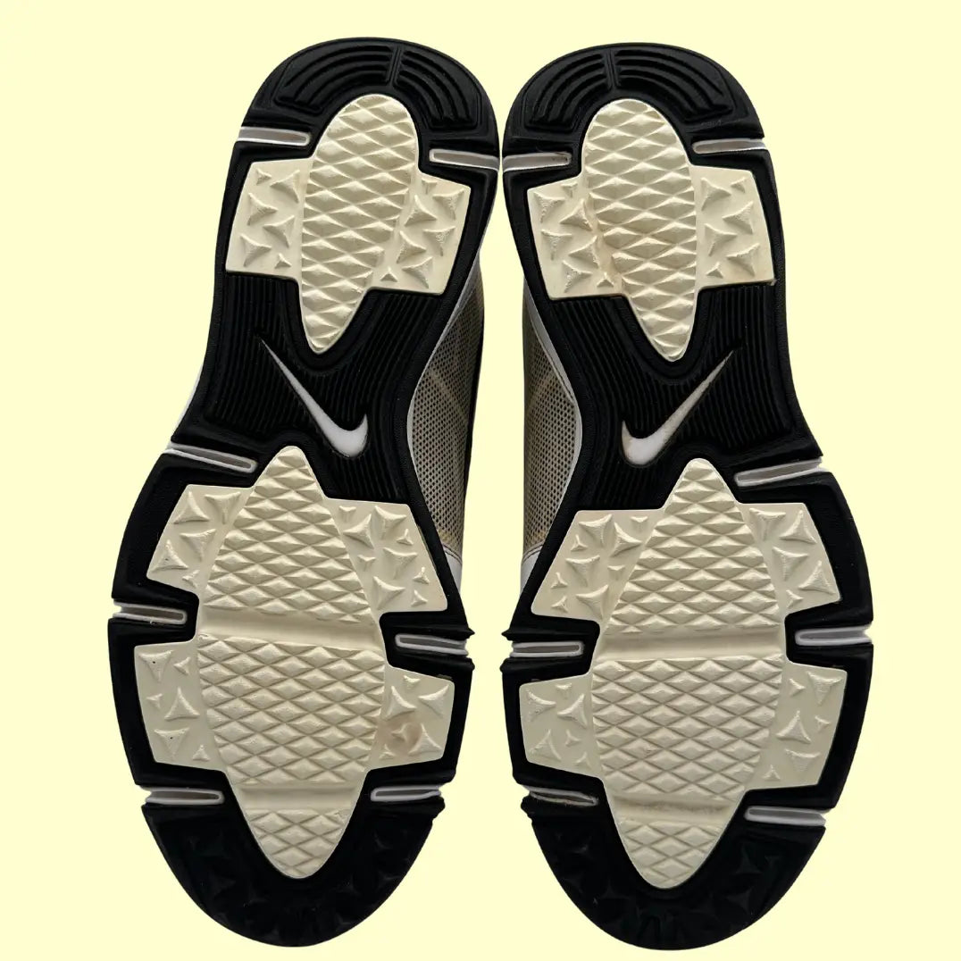 Nike Air Precision II (W) Basketball Shoes – White/Beige – Size 47.5 (US 13W)