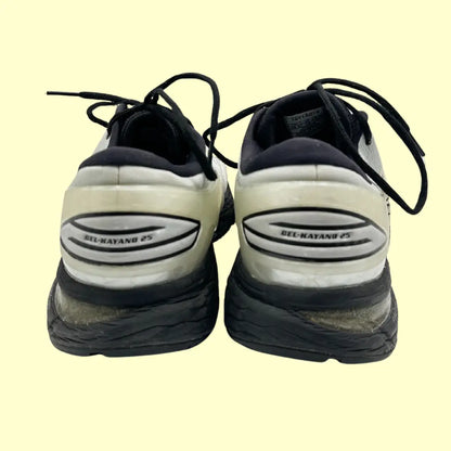 ASICS Gel-Kayano 25 Running Shoes – White/Black – Size 46.5 (US 12)