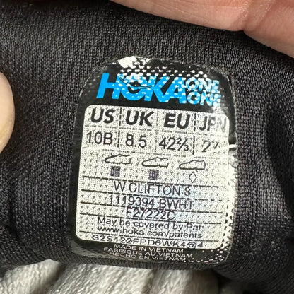 🔹 HOKA ONE ONE Clifton 8 – Women’s Running Shoes – Size US 10B (EU 42⅔)