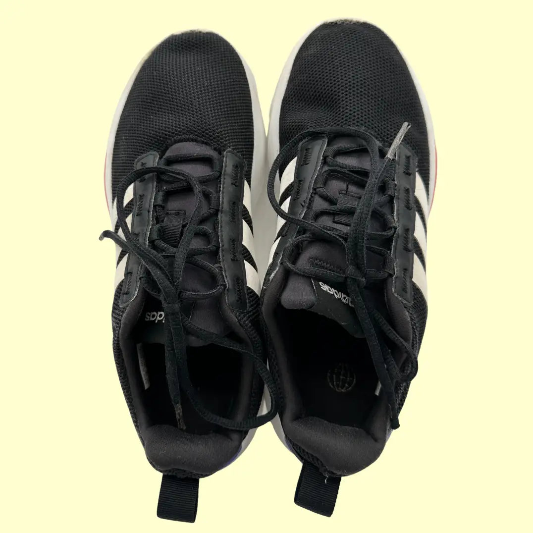 ✅ 1. Adidas Cloudfoam Black/White Sneakers (Men’s US 7 | UK 6.5 | EU 40)