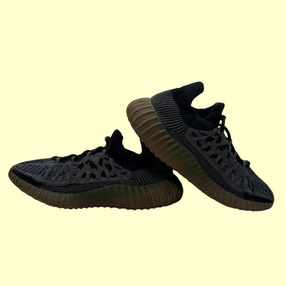 Yeezy Knit Boost Sneakers – Black/Grey (Preloved) – Comfortable & Lightweight