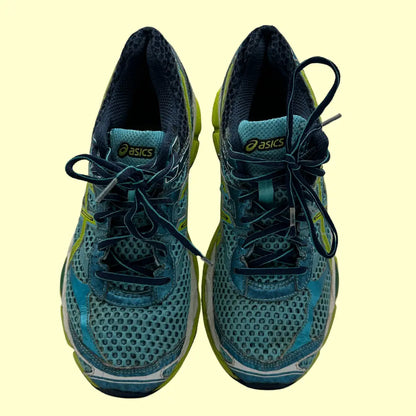 ASICS Gel-Cumulus 16 – Teal/Yellow (Preloved, Original) – Size US 8.5