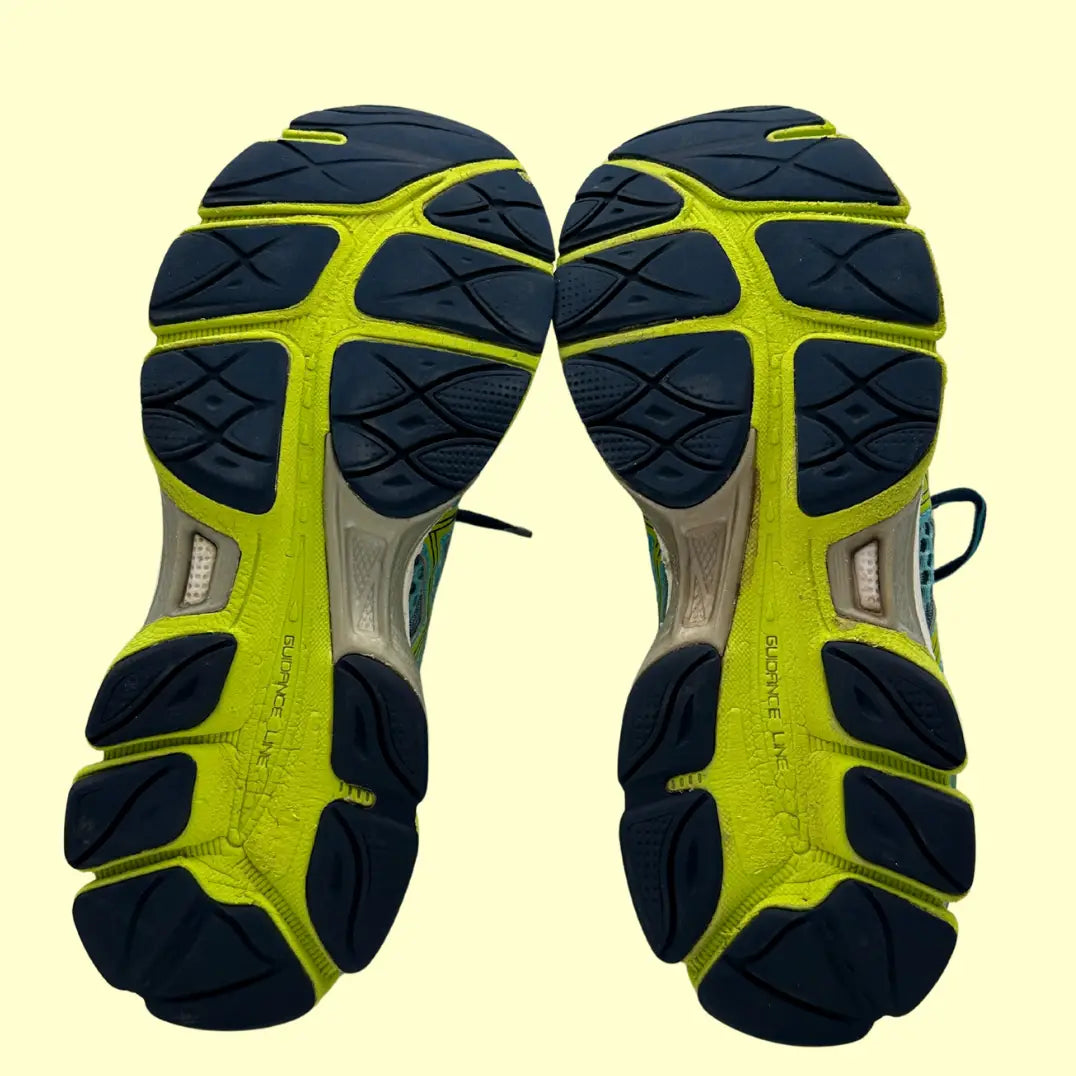 ASICS Gel-Cumulus 16 – Teal/Yellow (Preloved, Original) – Size US 8.5