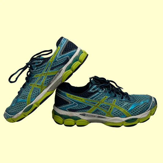 ASICS Gel-Cumulus 16 – Teal/Yellow (Preloved, Original) – Size US 8.5