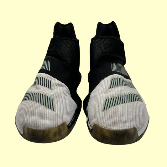 Adidas Harden Vol. 3 LS Lace-Free Basketball Shoes – Black/White (Preloved, Original) – Size US 13
