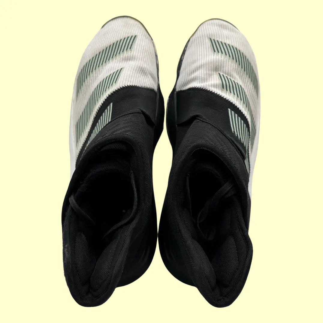 Adidas Harden Vol. 3 LS Lace-Free Basketball Shoes – Black/White (Preloved, Original) – Size US 13