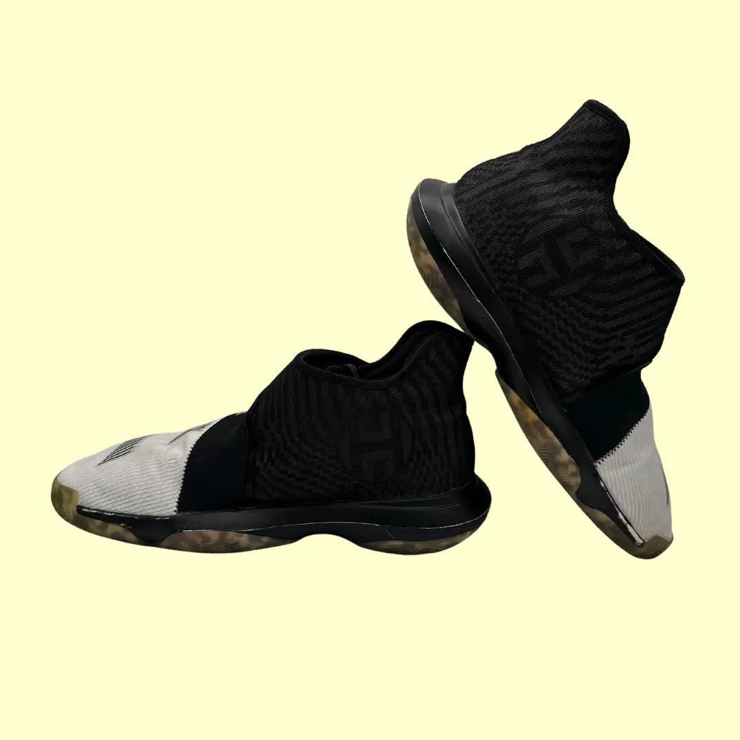 Adidas Harden Vol. 3 LS Lace-Free Basketball Shoes – Black/White (Preloved, Original) – Size US 13