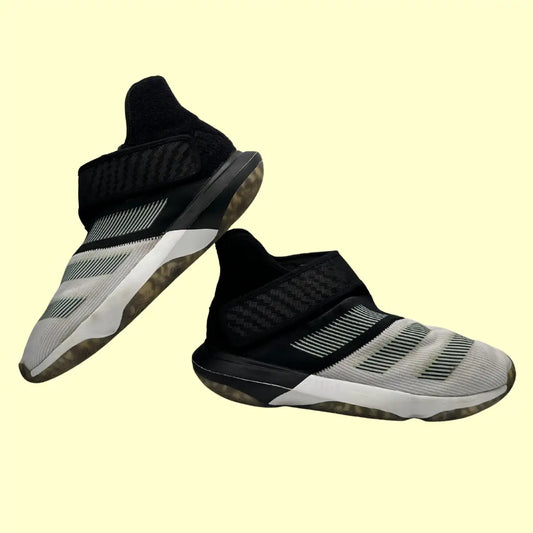 Adidas Harden Vol. 3 LS Lace-Free Basketball Shoes – Black/White (Preloved, Original) – Size US 13