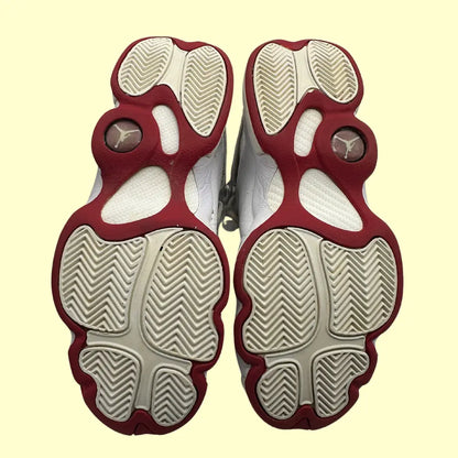 Air Jordan Jumpman Quick 6 – White/Red (Original, Preloved) – Size US 7Y / EU 40