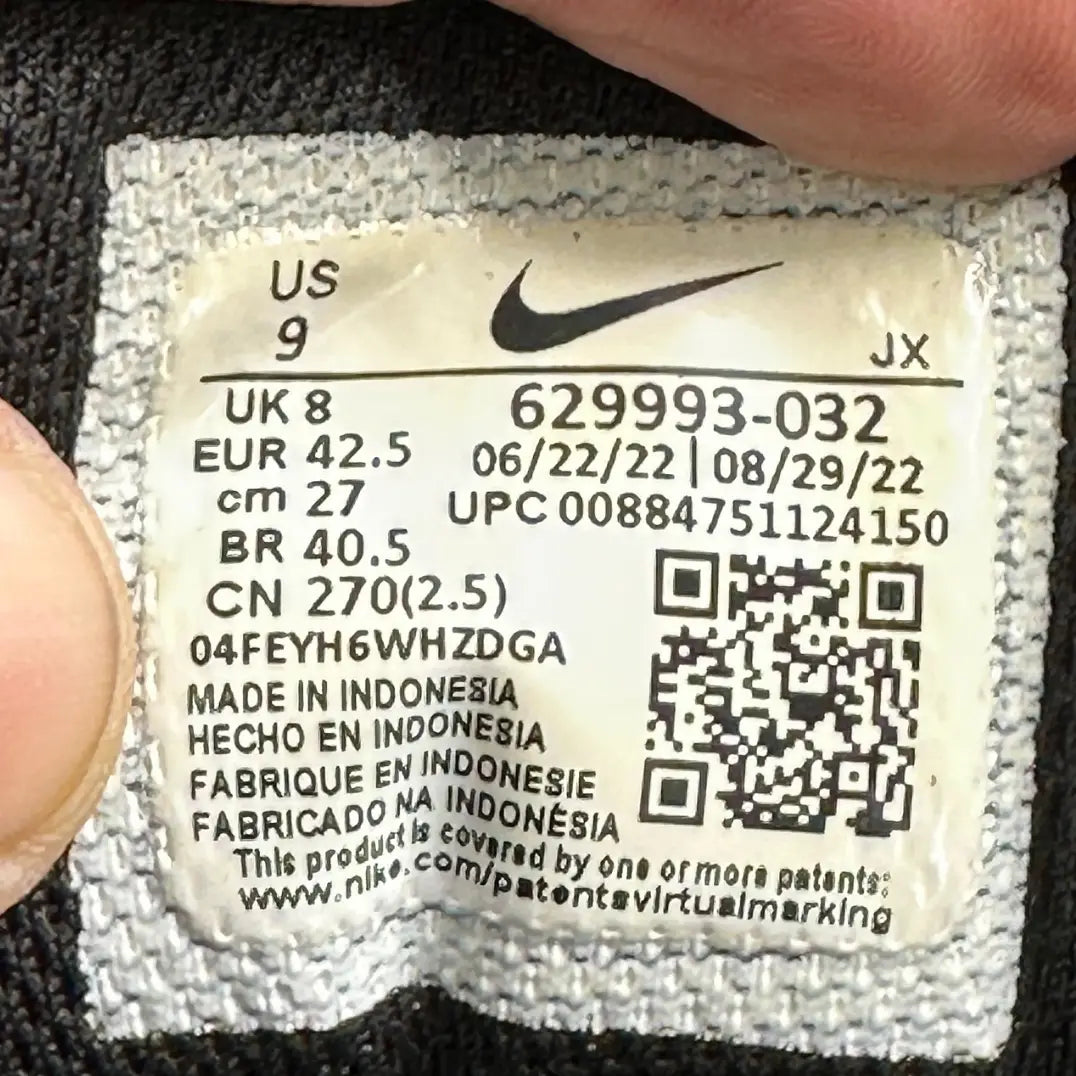 Nike Air Max 200 Black/White – Men’s US 9