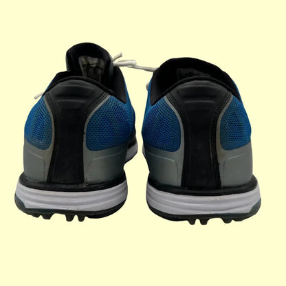 Nike Hyperfuse Lunarlon Running Shoes – Blue/Grey – Size US 10.5 (EU 44.5)