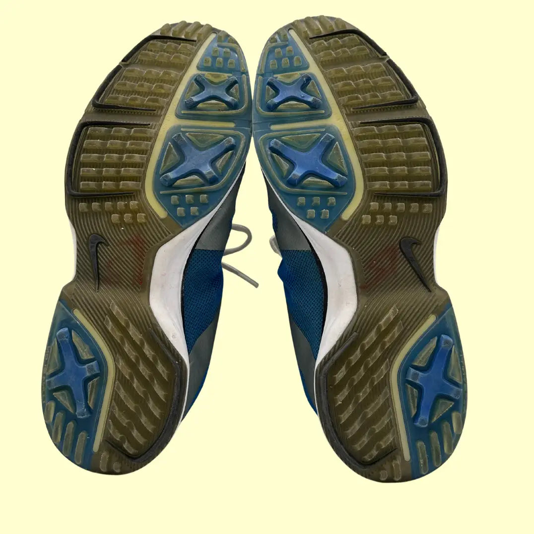 Nike Hyperfuse Lunarlon Running Shoes – Blue/Grey – Size US 10.5 (EU 44.5)