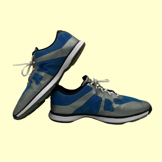 Nike Hyperfuse Lunarlon Running Shoes – Blue/Grey – Size US 10.5 (EU 44.5)