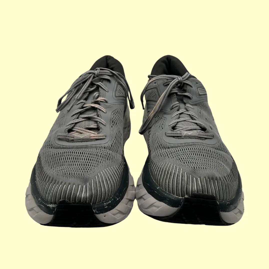 Hoka One One Bondi 7 Grey – Men’s Premium Max Cushion Running Shoes (US 14 | EU 49⅓)