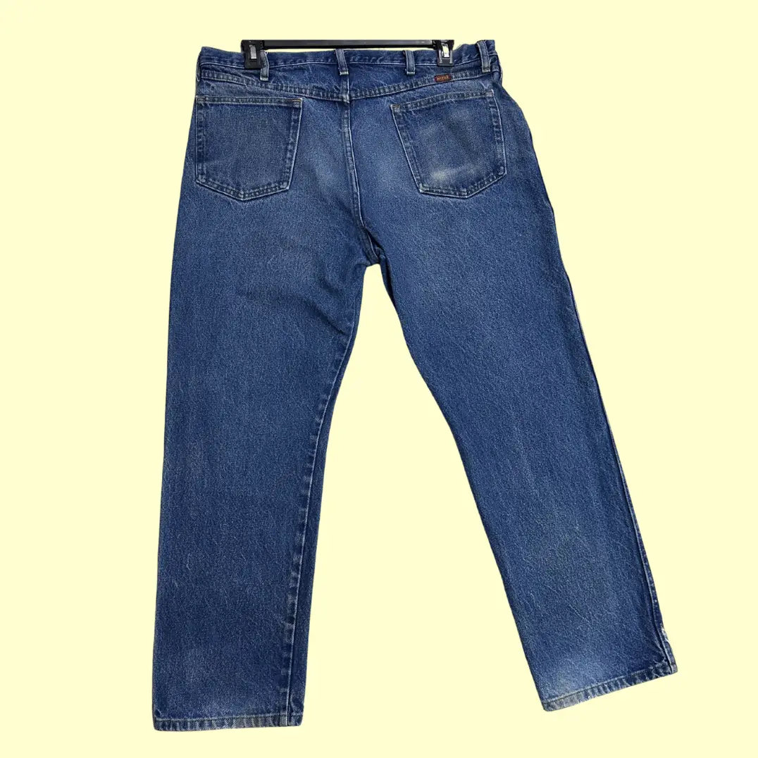 Classic vintage Rustler jeans made in Mexico