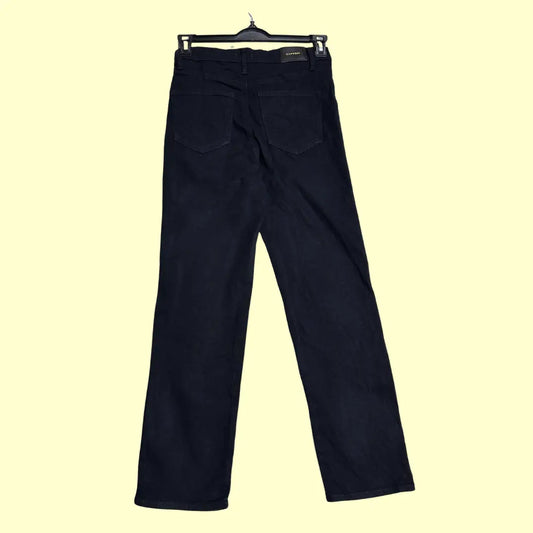 Express black jeans in a straight-leg fit.