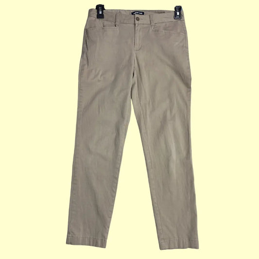 Lands’ End slim-fit khaki pants,