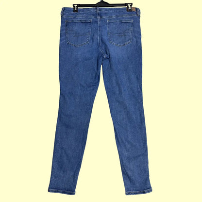 American Eagle Ne(x)t Level Stretch skinny jeans.