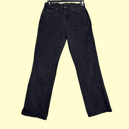 Lee Relaxed Fit Jeans in washed black denim