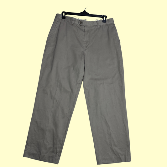 Covington Men’s Cotton Pants in light grey.