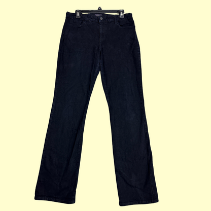 NYDJ Marilyn Straight Jeans in classic black.