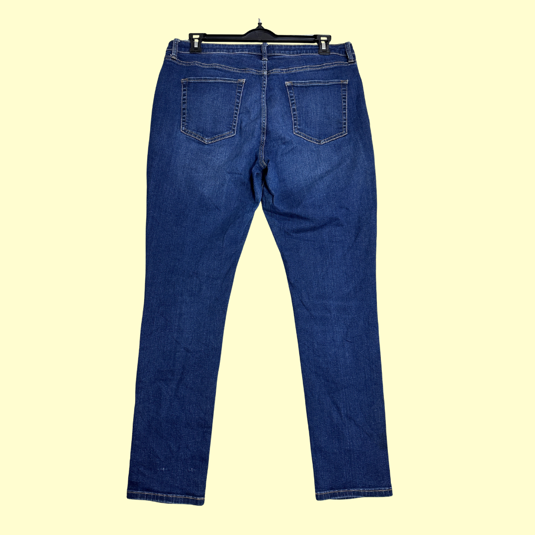 a.n.a (A New Approach) Skinny Jeans in dark blue wash