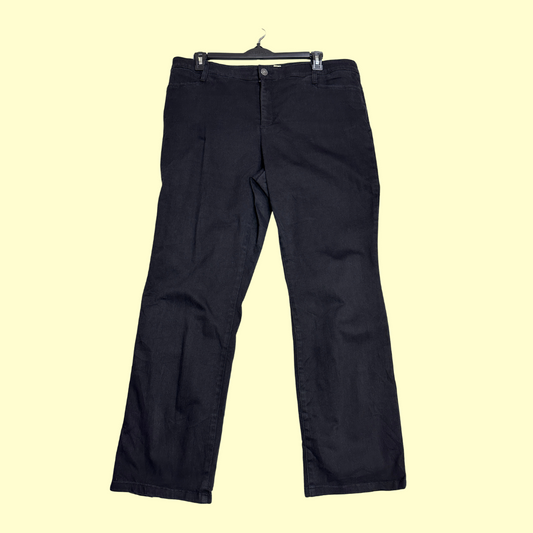 C.J. Banks Signature Slimming Pants in black.