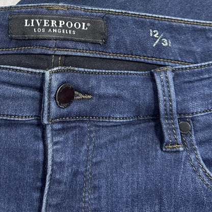 Liverpool Los Angeles Skinny Jeans in a dark indigo wash